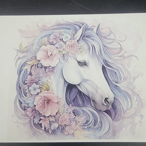 Sublimation Print of 20oz Wrap - Unicorn Beauty