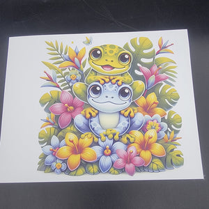Sublimation Print of 20oz Wrap - Tropical Friends