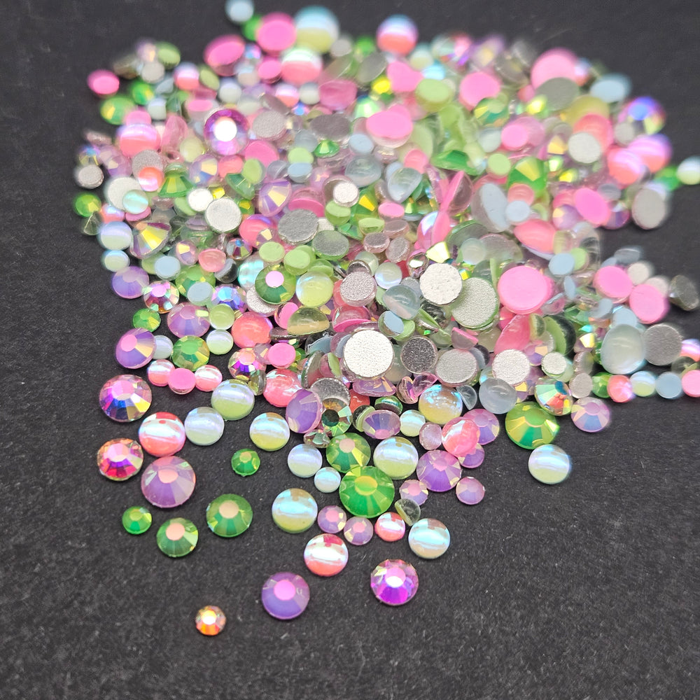 
            
                Load image into Gallery viewer, Multicolored Rhinestone Mix - Aurora Daydream - Glass
            
        