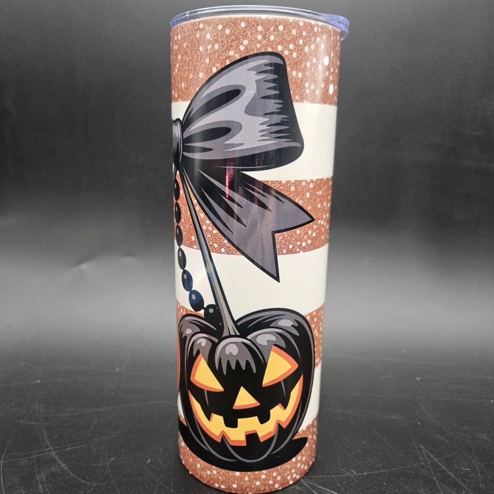 
            
                Load image into Gallery viewer, Pre-Sublimated 20oz Tumbler - Scary Cherries
            
        