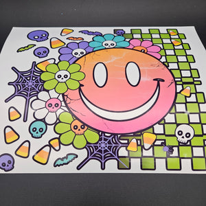 Printed Vinyl Sheet - Candy Smile