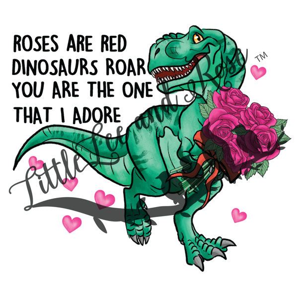 
            
                Load image into Gallery viewer, Roses &amp;amp; Dinos Instant Transfer
            
        