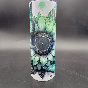 Pre-Sublimated 20oz Tumbler - Greens & Blues