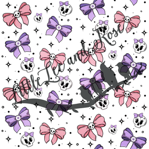 
            
                Load image into Gallery viewer, Skulls &amp;amp; Bows Full Sheet Instant Transfer
            
        