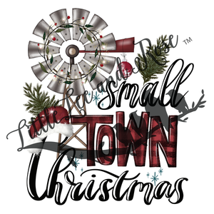 Small Town Christmas Instant Transfer