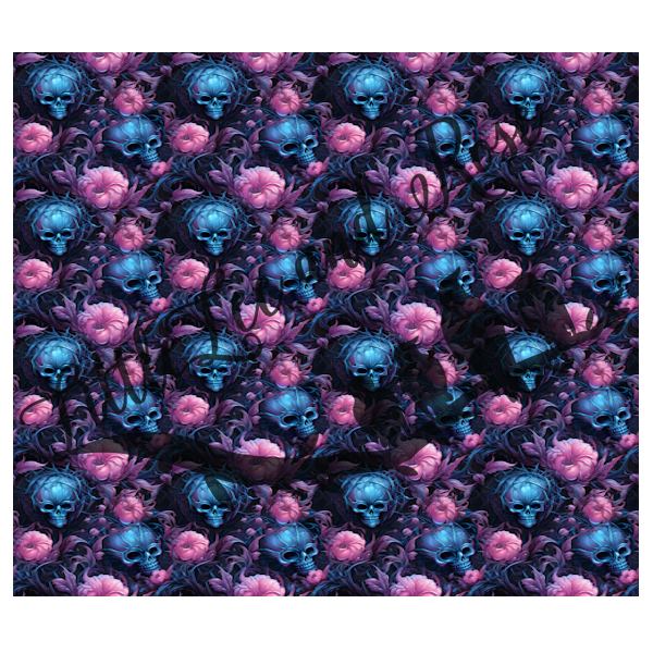 
            
                Load image into Gallery viewer, Smiling Skulls Full Sheet 8.5x11 UV-DTF
            
        