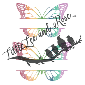 Split Butterfly Instant Transfer - Set of 2