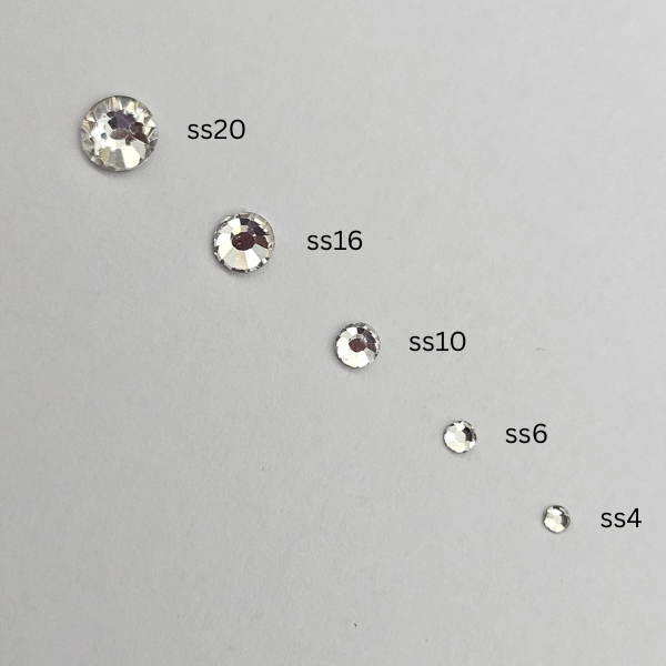 Single Color Rhinestones - Light Peach - GLASS – LittleLee and Rose