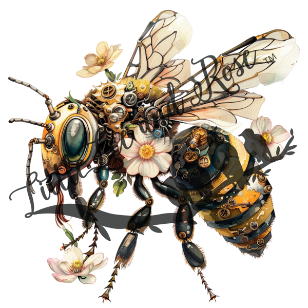 
            
                Load image into Gallery viewer, Steampunk Bee Instant Transfer
            
        