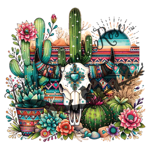 Sun & Serape UV-DTF