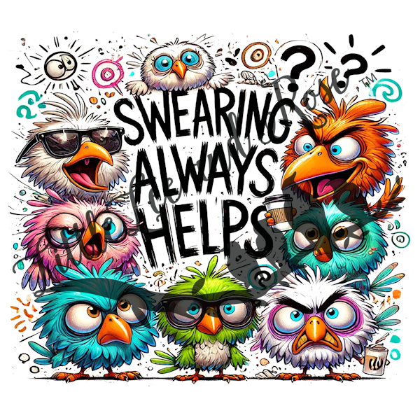 
            
                Load image into Gallery viewer, .Swearing Helps - Tumbler, Sublimation, or Vinyl
            
        