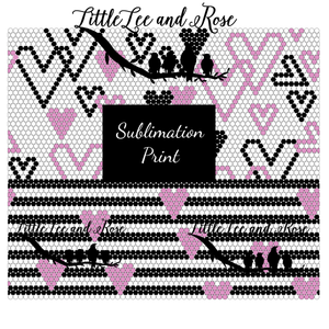 Sublimation Print of Rhinestone by Design - Sweet Hearts