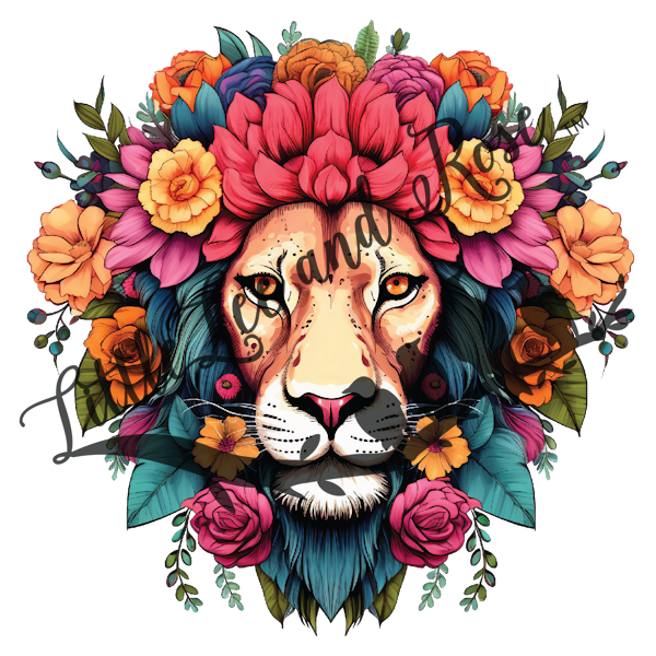 
            
                Load image into Gallery viewer, Symmetrical Floral Lion Instant Transfer
            
        