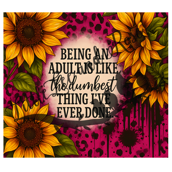 
            
                Load image into Gallery viewer, .The Dumbest Thing - Tumbler, Sublimation, or Vinyl
            
        