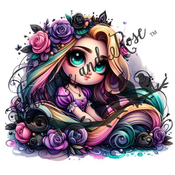 
            
                Load image into Gallery viewer, Tower Princess UV-DTF
            
        