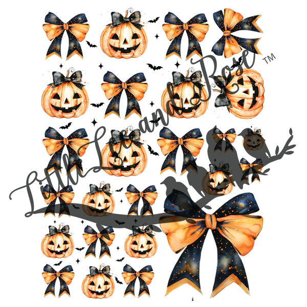
            
                Load image into Gallery viewer, Traditional Halloween Bows UV-DTF Sheet
            
        
