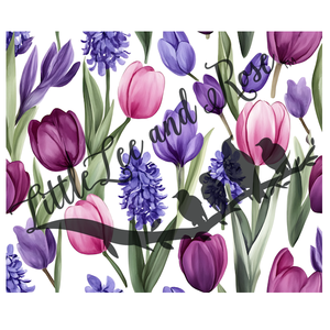 
            
                Load image into Gallery viewer, Printed Vinyl Sheet - Tulip Spring
            
        