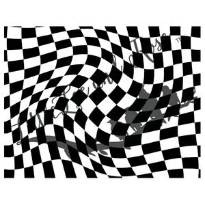 
            
                Load image into Gallery viewer, Twisted Checker Full Sheet 8.5x11 Instant Transfer
            
        