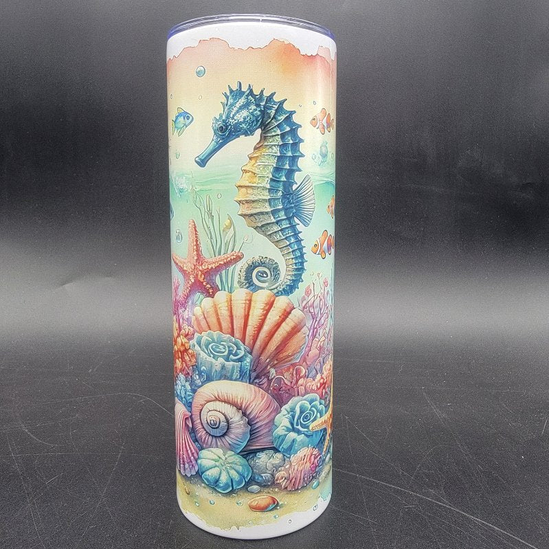 
            
                Load image into Gallery viewer, Pre-Sublimated 20oz Tumbler - Coral Reef
            
        