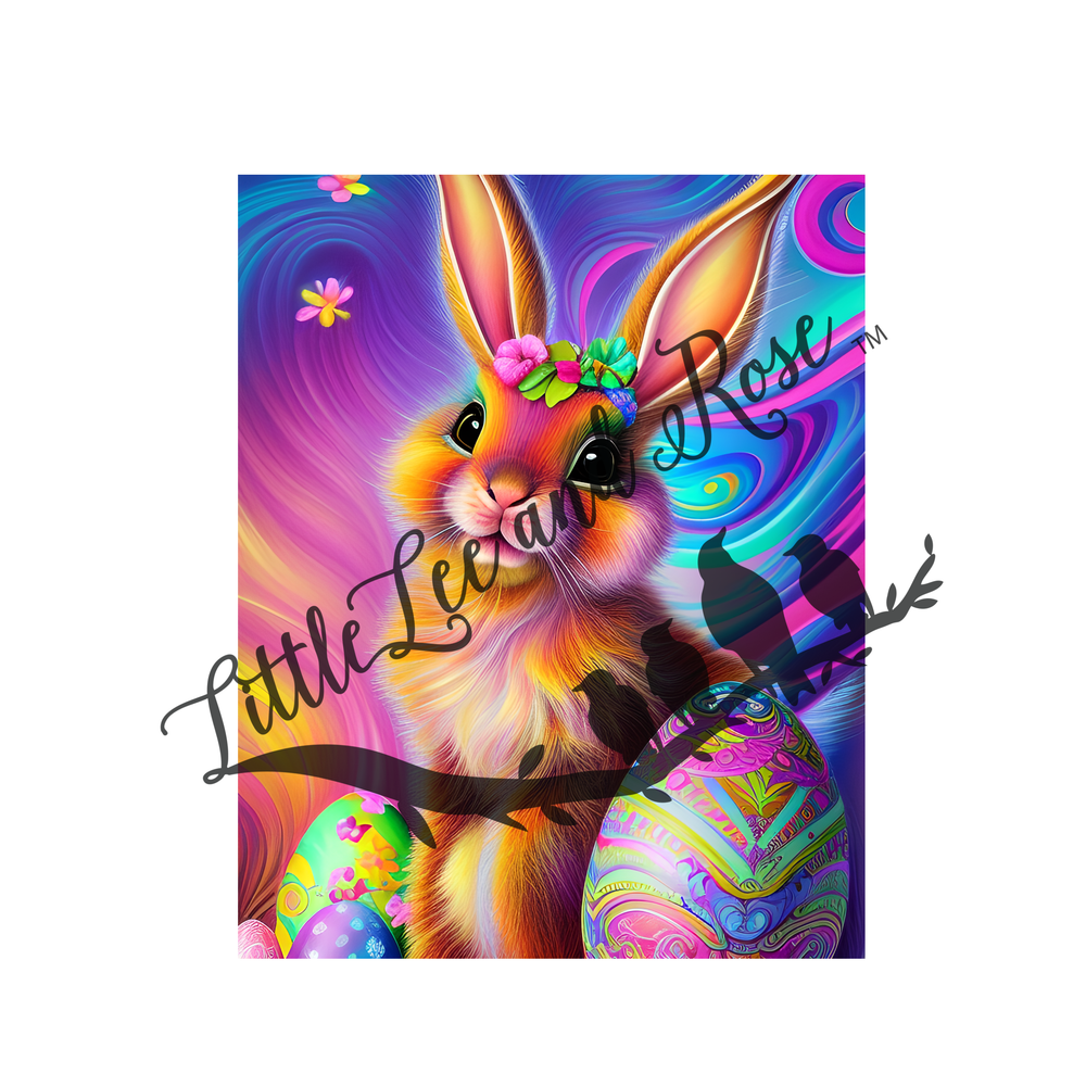 Vibrant Bunny Clear Waterslide