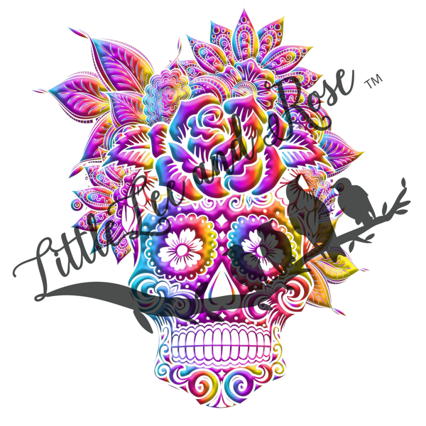 
            
                Load image into Gallery viewer, Vibrant Skull UV-DTF 2.5 inch
            
        