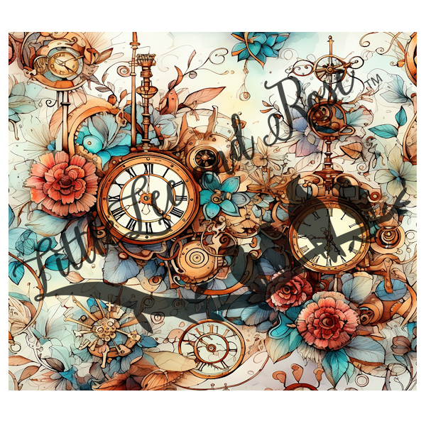 
            
                Load image into Gallery viewer, Victorian Time 20oz Wrap UV-DTF
            
        