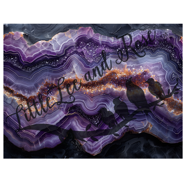 
            
                Load image into Gallery viewer, Printed Vinyl Sheet - Violet Glow
            
        