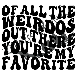 Weirdos UV-DTF