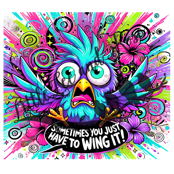 
            
                Load image into Gallery viewer, .Wing It - Tumbler, Sublimation, or Vinyl
            
        