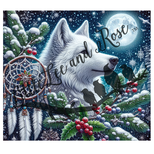 
            
                Load image into Gallery viewer, .Winter Wolf - Tumbler, Sublimation, or Vinyl
            
        