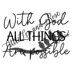 With God UV-DTF