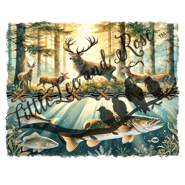 
            
                Load image into Gallery viewer, Woodland Explorer Full Sheet 8.5x11 Instant Transfer
            
        