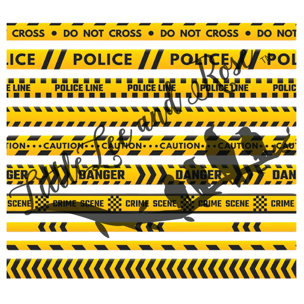 
            
                Load image into Gallery viewer, Yellow Caution Tape 20oz Wrap UV-DTF
            
        
