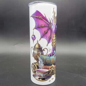 
            
                Load image into Gallery viewer, Pre-Sublimated 20oz Tumbler - Tea Time Dragon
            
        