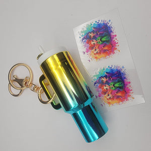 Mini Tumbler Bundle - Yellow to Turquoise Ombre