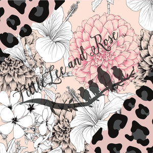 Floral Leopard Sublimation Print 5 Pack