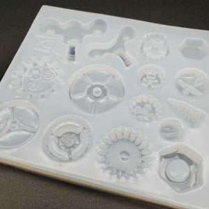 
            
                Load image into Gallery viewer, Gears and Cogs Mold
            
        