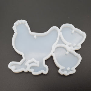 
            
                Load image into Gallery viewer, Disco Chicken Family Mold
            
        