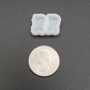 Tiny Dino Earring Mini Mold