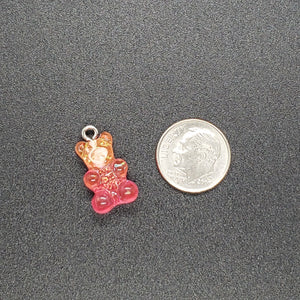 
            
                Load image into Gallery viewer, Glitter Gummy Bear Charm
            
        