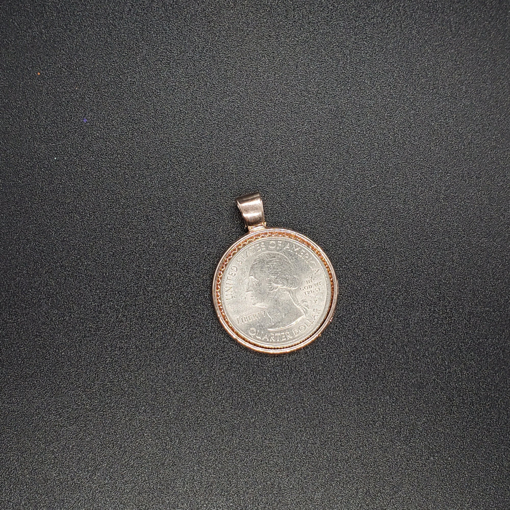 
            
                Load image into Gallery viewer, Round Bezel Pendant
            
        