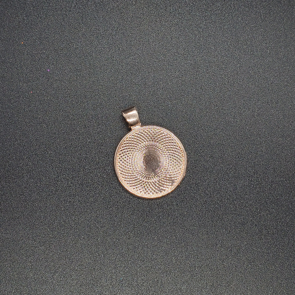 Round Bezel Pendant