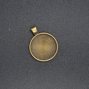 
            
                Load image into Gallery viewer, Round Bezel Pendant
            
        