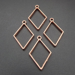 Rose Gold Small Diamond Charms