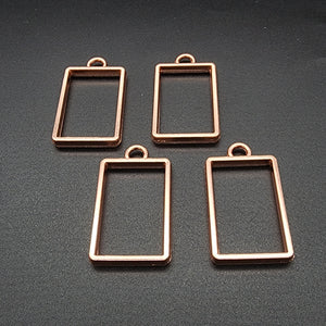 
            
                Load image into Gallery viewer, Rose Gold Small Rectangle Charms
            
        