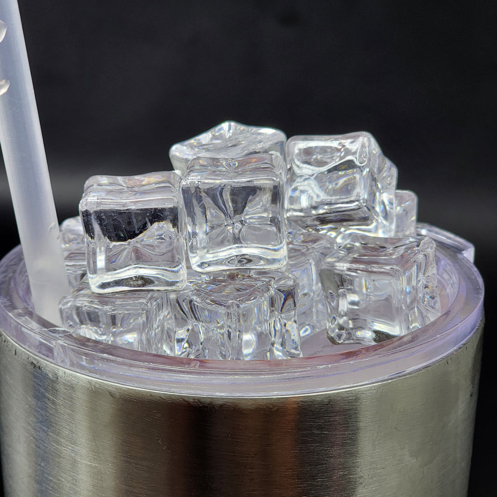 Faux Ice Cubes - Set of 15