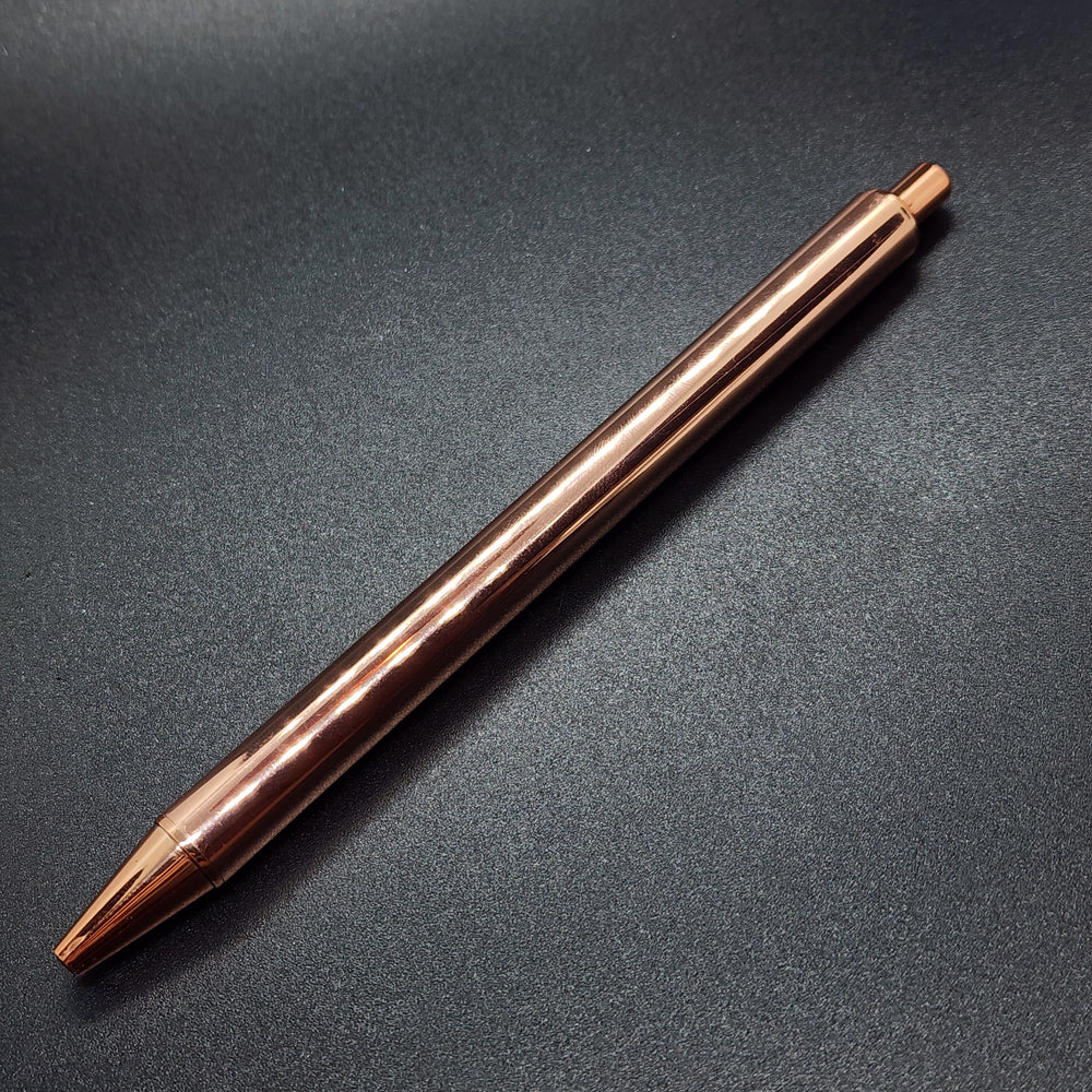 
            
                Load image into Gallery viewer, Click Pen Blank - Rose Gold
            
        