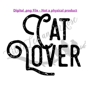 *Cat Lover Digital PRINT File