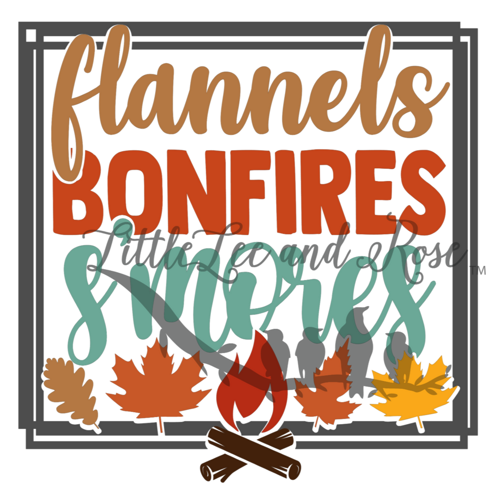 Flannels Bonfires & Smores Clear Waterslide