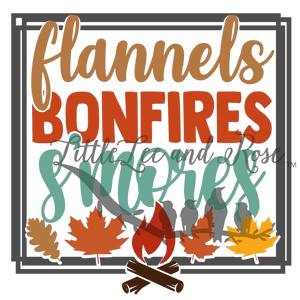 Flannels Bonfires & Smores Clear Waterslide